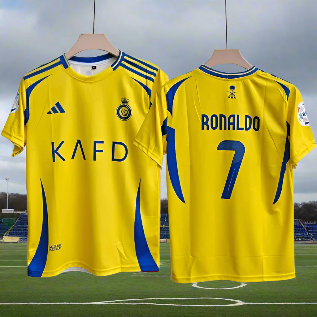 Al nassr 2024-25 C.Ronaldo Home Jersey