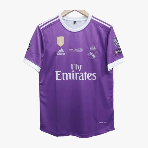 Real madrid CR7 2016-17 Purple Jersey | Retro Collection | Half Sleeve