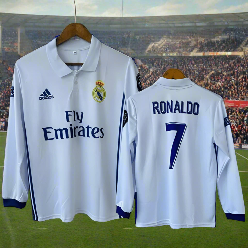 Cristiano Ronaldo 2016-17 Home Full Sleeve Jersey