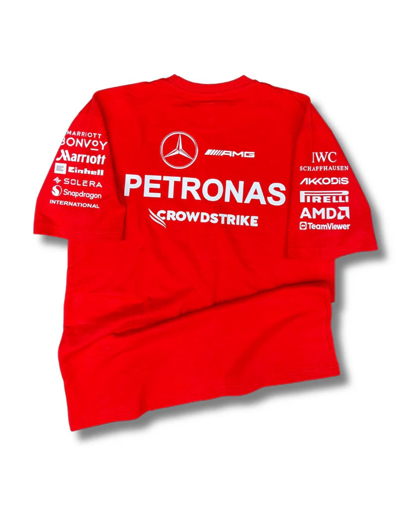 Mercedes Oversized T-Shirt | RED