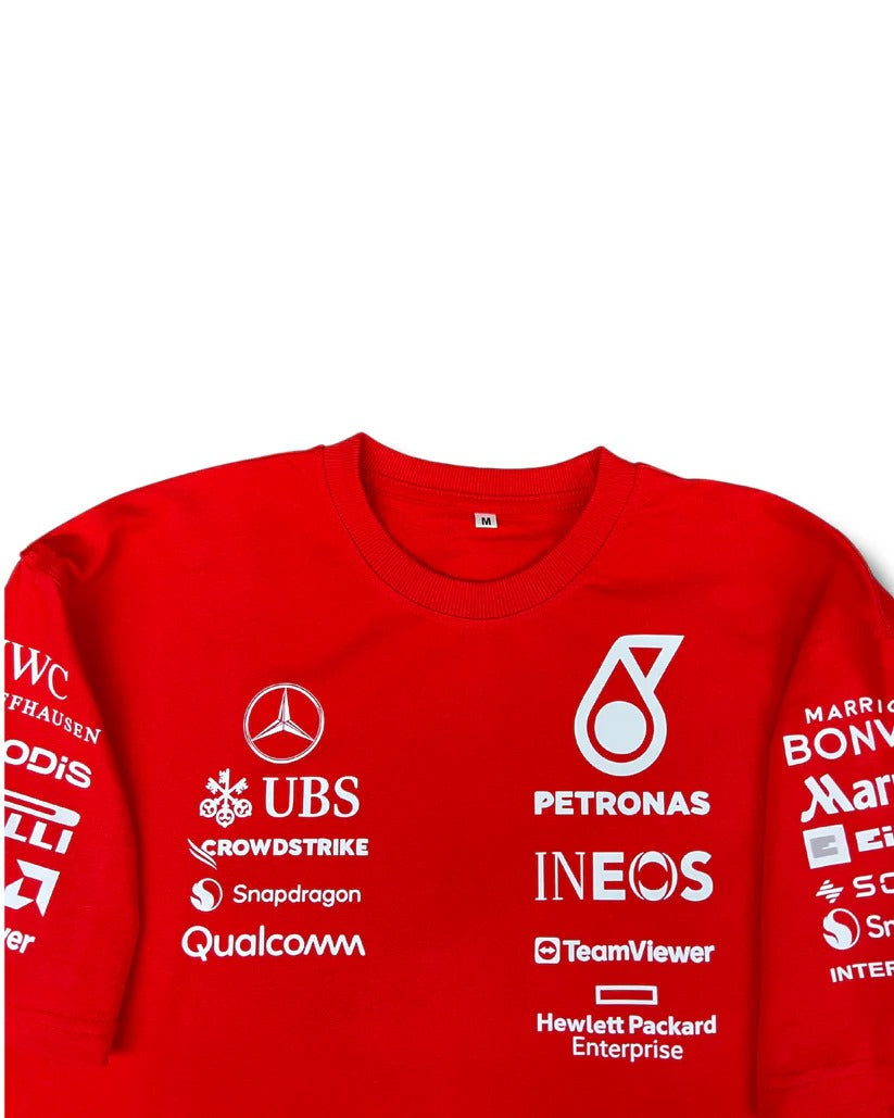 Mercedes Oversized T-Shirt | RED