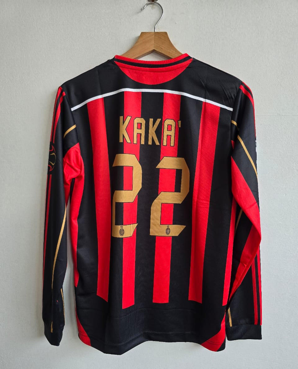 AC Milan KAKA 2006-2007 FULL Sleeve Retro Jersey