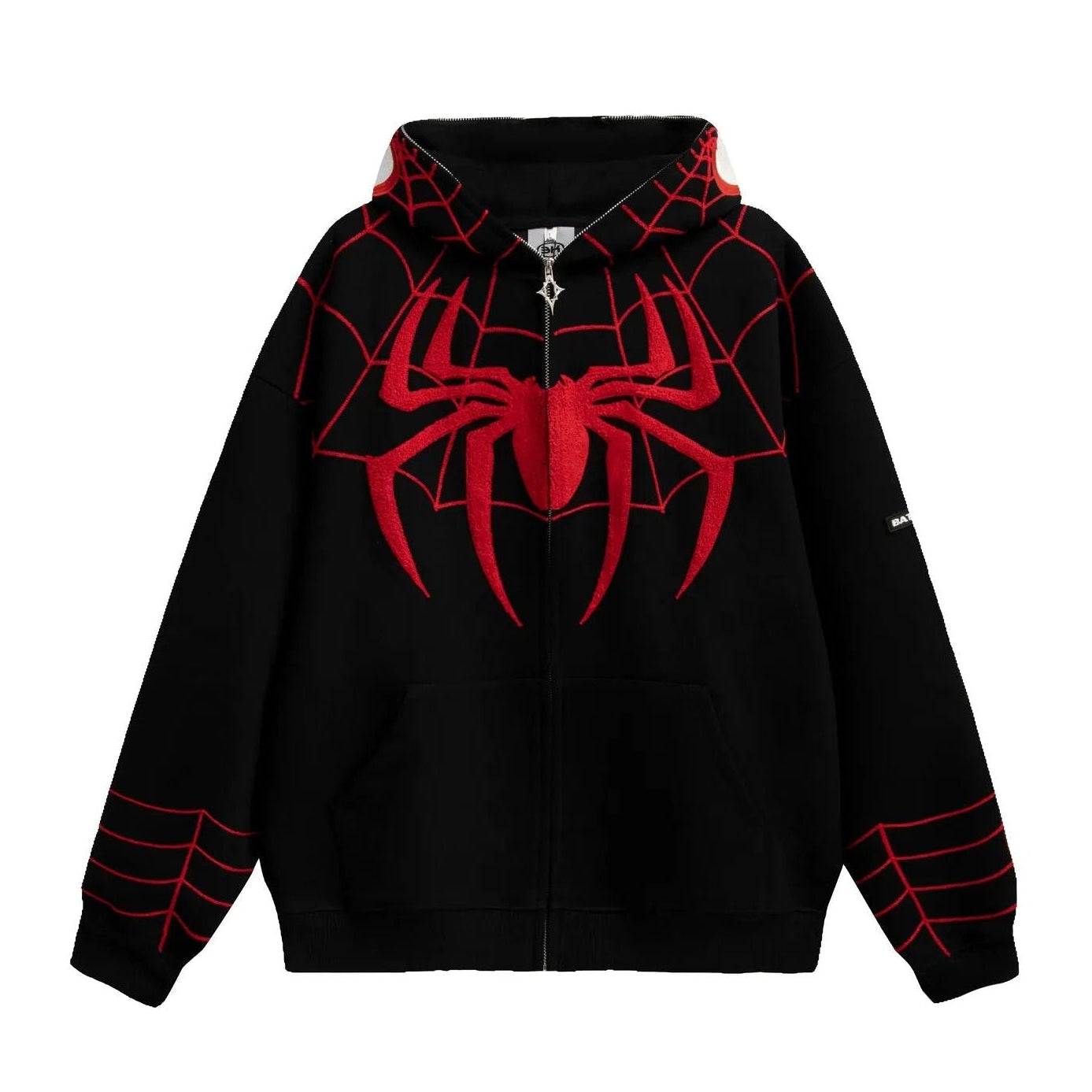 Black Spiderman Hoodie