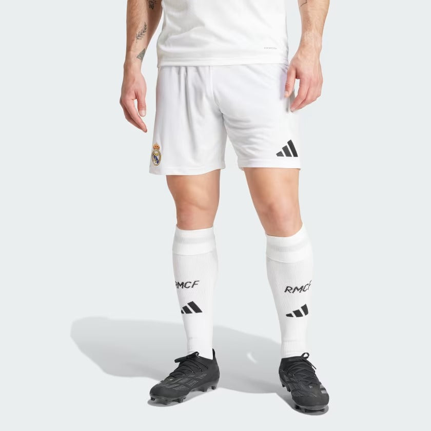 Real Madrid White Shorts