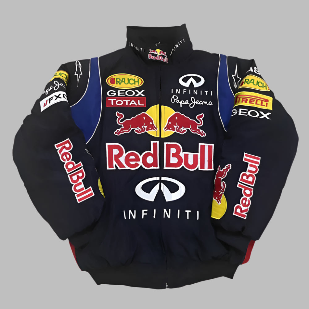 Red Bull PUFFER Jacket | Black