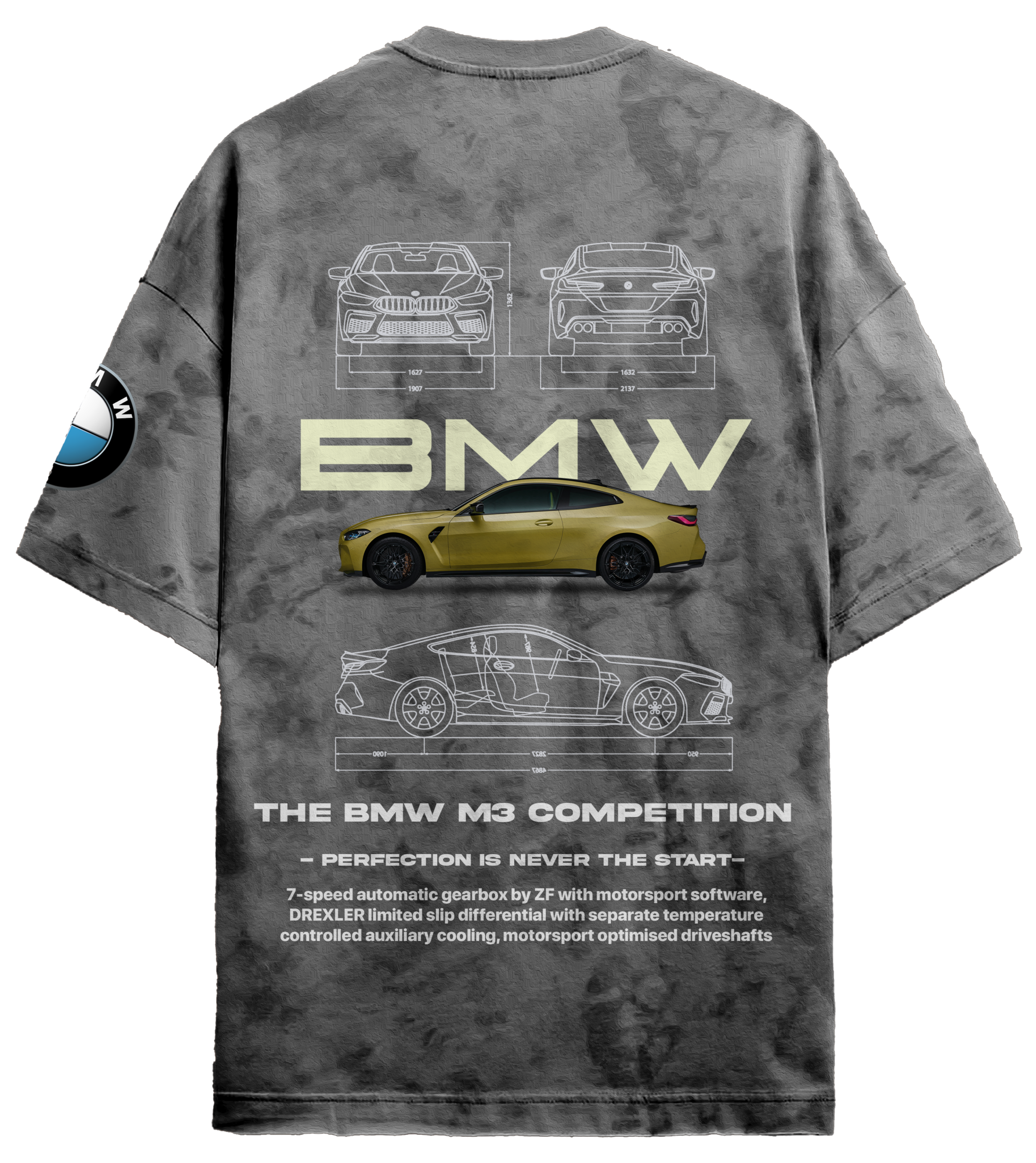 Oversized BMW M3 T-shirt