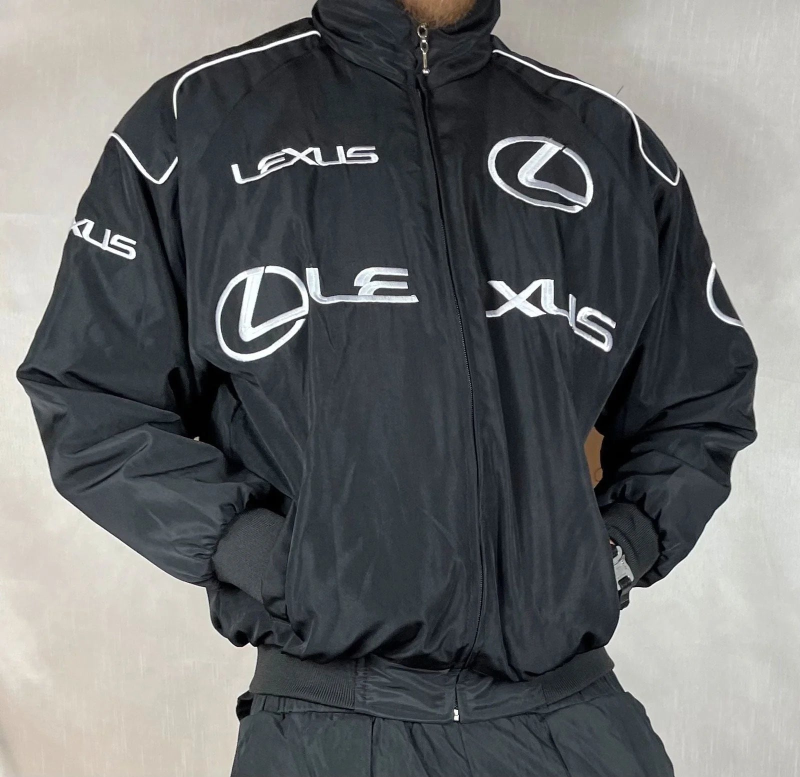 Lexus Puffer Jacket – Midnight Edition