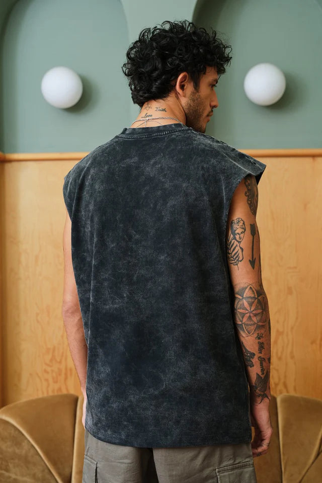 Acid Wash Vest Tank | Slikdrip