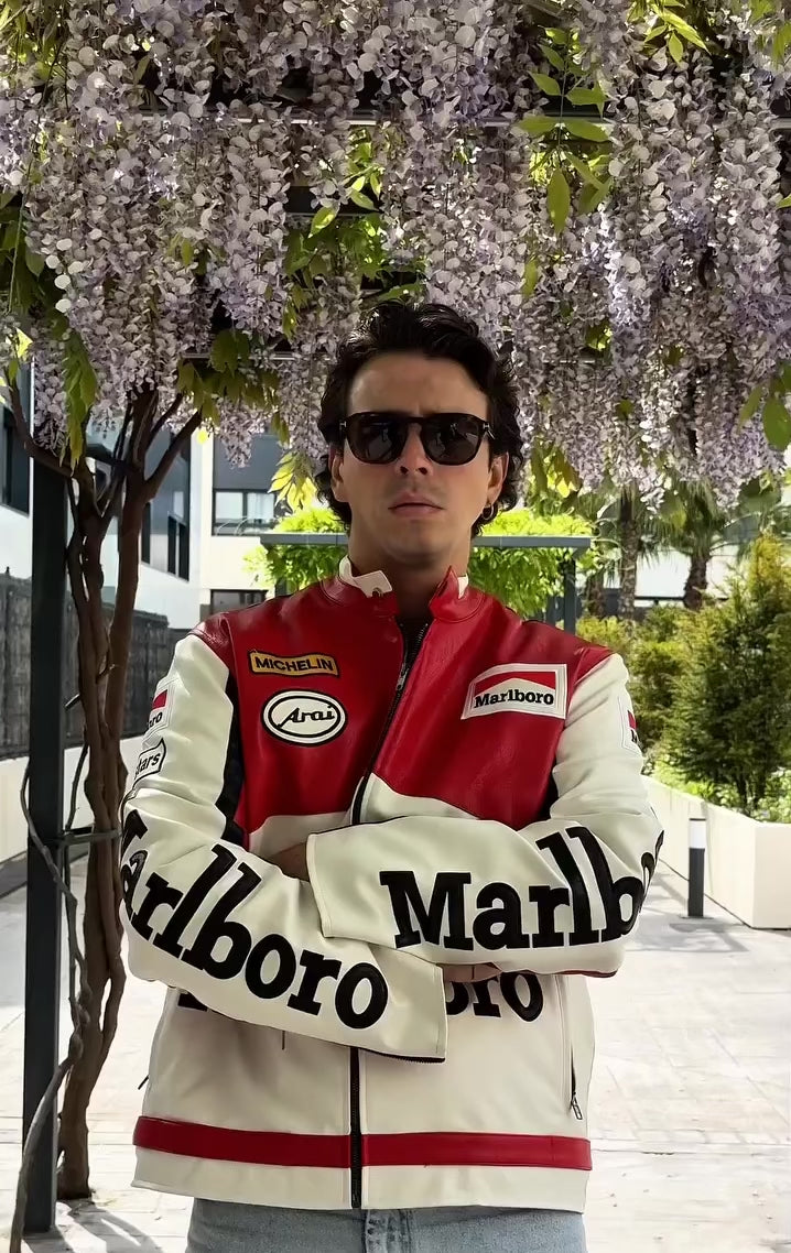 Marlboro White Leather